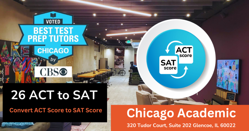 26 ACT to SAT